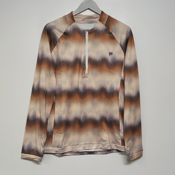 Born Outdoor Half Zip Pullover Warm Layering Hiking,Camping Women's Size XL - Picture 1 of 13